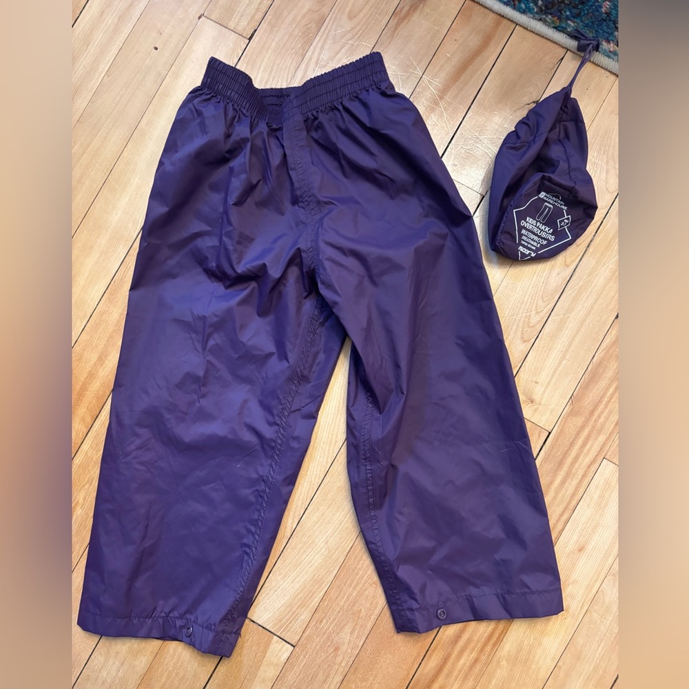 Mountain Hardwear Kids Purple Rain Pants